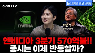 엔비디아 실적발표! 급등 랠리로 반응한 시장, 향후 움직임은? | 박명석 글로벌시황맨 [월가 뉴스레터]