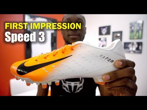 NIKE Vapor Untouchable 3 Speed Cleats: 1st Impression