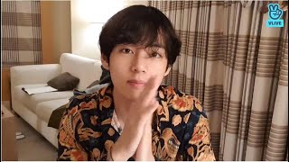 Eng Subs BTS V (My Belated Birthday) Vlive (from 2