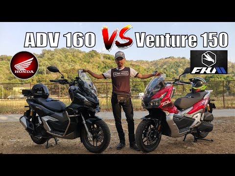 Honda ADV 160 VS FKM Venture 150 | Comparison Review