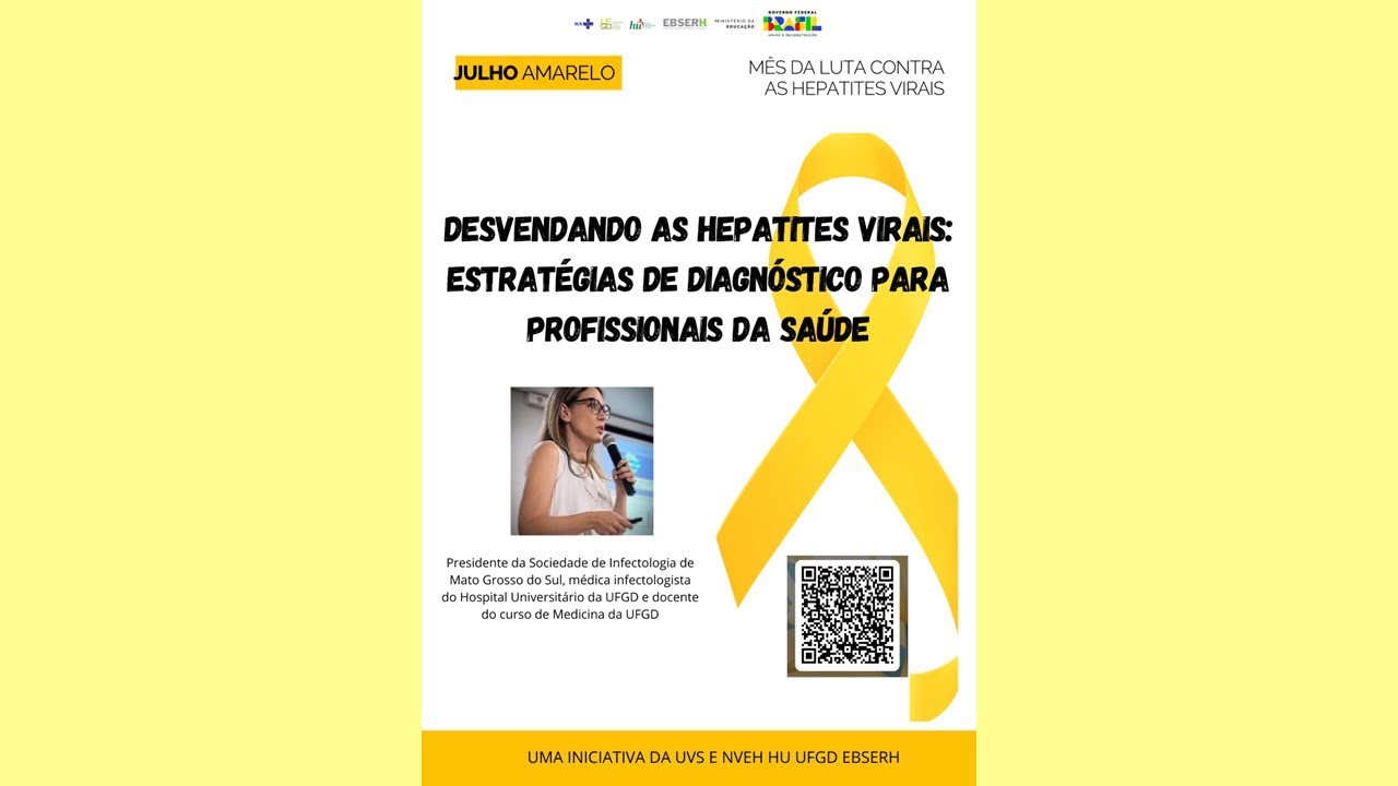 Julho Amarelo: Desvendando as Hepatites Virais: Estratégias de Diagnóstico para Prof. da Saúde