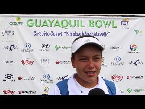 Luciana Pérez (PER) Guayaquil Bowl