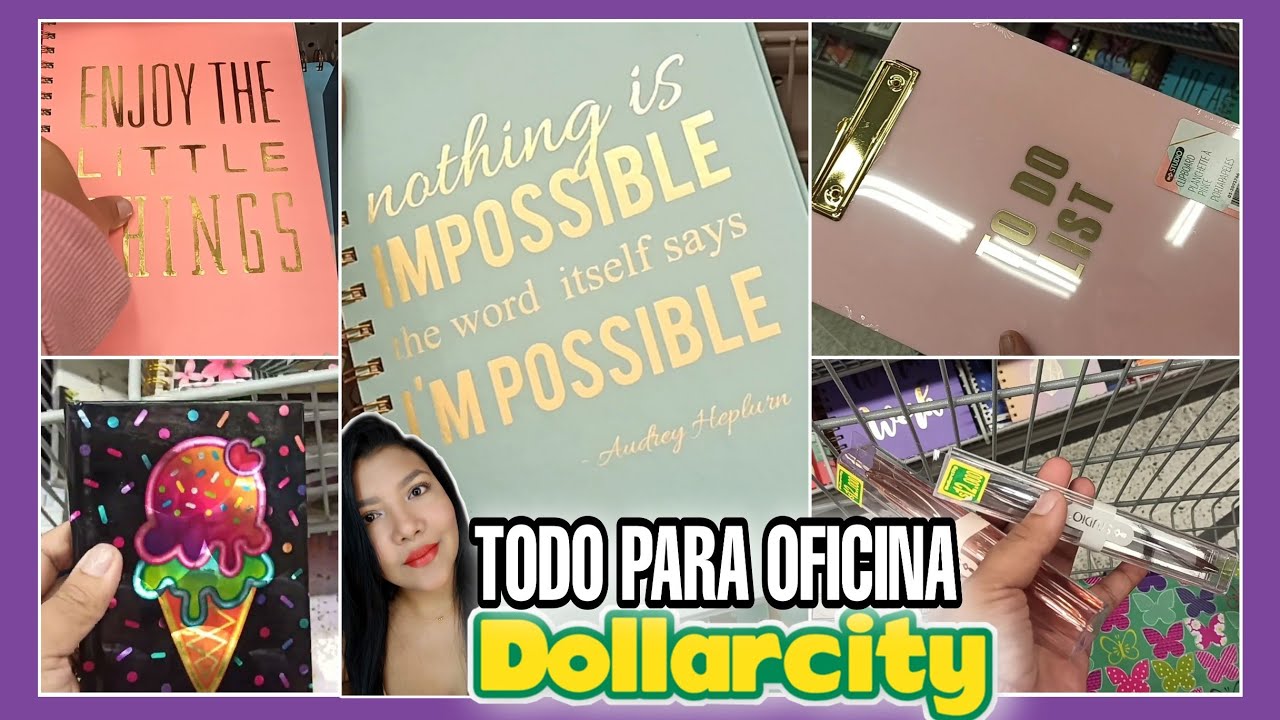 ✔️DOLLAR CITY // TODO LO NUEVO PARA OFICINA Y PAPELERÍA tour #dollarcitycolombia // El Blog De Nelu