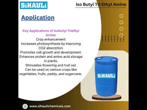 Iso butyl tri ethyl amine