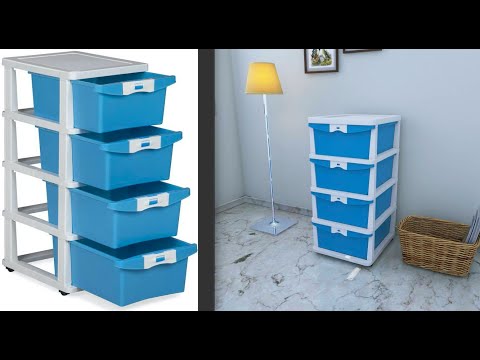 Modern blue,green and pink nilkamal chester 23, for home