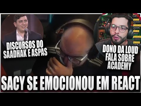 SACY CHORA APÓS ASSISTIR VITÓRIA DA LOUD NO TÍTULO DO CHAMPIONS - DONO DA LOUD COMENTA SOBRE ACADEMY