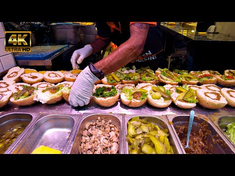 LEVEL 9999 STREET FOOD IN TURKEY!!!  The BEST Street Food Tour of Istanbul, Turkey