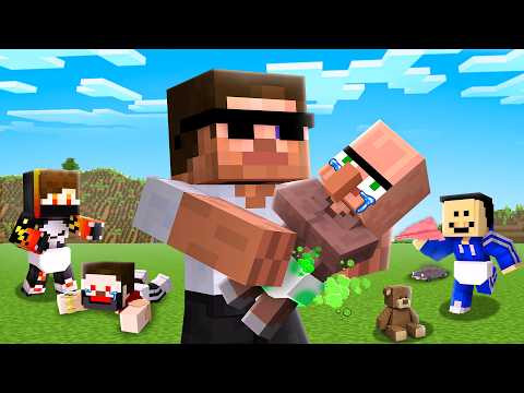 I TURNED YOUTUBER FRIENDS into BABIES in Minecraft..