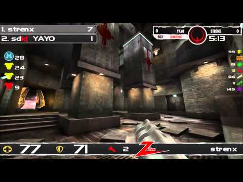 125 FPS Pre-Quakecon Main Event - yay0 vs strenx
