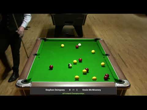 Festival of Pool - Mens Senior - Last 16 - Stephen Dempsey v Kevin McWeeney