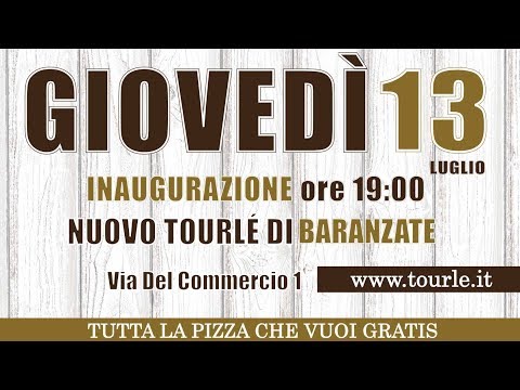 Tourlé Baranzate video promozionale inaugurazione