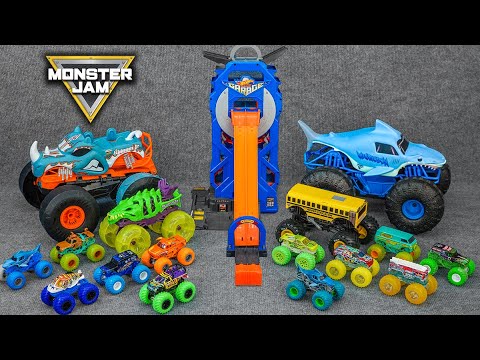 Monster Jam MEGALODON STORM All-Terrain RC Truck | Monster Jam Collection Unboxing Toy Review ASMR