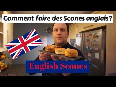COMMENT FAIRE LES SCONES ANGLAIS / HOWE TO DO ENGLISH SCONES
