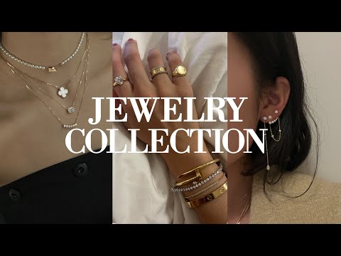 JEWELRY COLLECTION 2022 | everyday jewelry, try on, &...