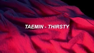 TAEMIN 태민 &#39;Thirsty (OFF-SICK Concert Ver.)&#39; Easy Lyrics
