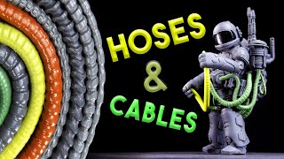 DIY HOSES and CABLES for figures and builds!