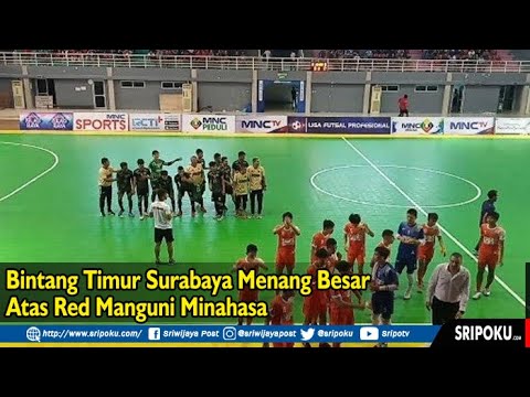 Bintang Timur Surabaya Menang Besar Atas Red Manguni Minahasa