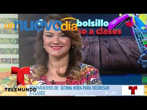 Preparativos de última hora para el regreso a clases | Un Nuevo Día | Telemundo