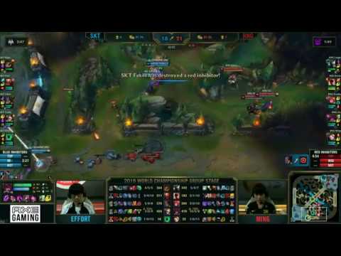 SKT vs RNG Crazy Ending Worlds 2019