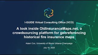 A look inside OldInsuranceMaps.net, a crowdsourcing platform for georeferencing historical fire...