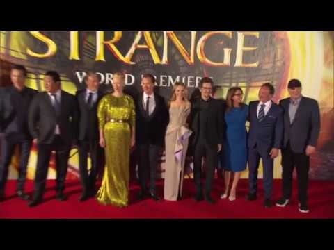 Doctor Strange: World Premiere Highlights - Benedict Cumberbatch | ScreenSlam