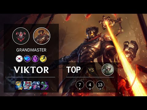 Viktor Top vs Camille - KR Grandmaster Patch 11.15