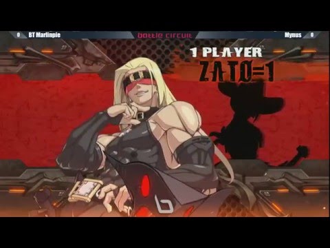 Next Level Battle Circuit 152 - GGXRD - BT Marlinpie (Zato-1) vs Mynus (I-No)