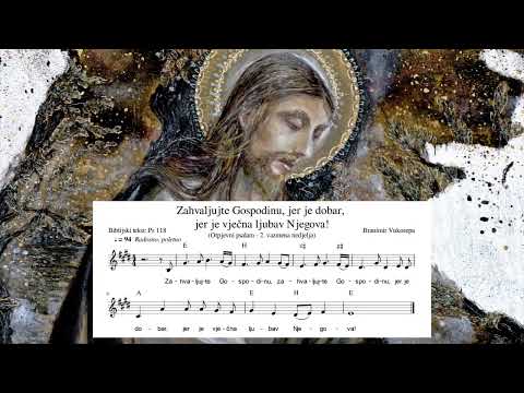 Zahvaljujte Gospodinu, jer je dobar, jer je vječna ljubav Njegova (Ps 118)