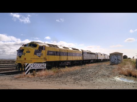5CM6 SSR Grain Train With Streamline EMD Locomotives CLF1 S311 GM27 CLP12 (10/12/2021) - PoathTV
