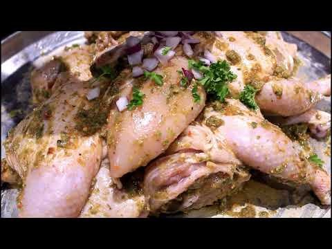 CHICKEN YASSA||YASSA POULET|| GAMBIAN PARTY FOOD FOR 5-10 PEOPLE