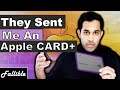 Apple Sent Me The New Apple Card Plus Prototype How The Apple Card Works