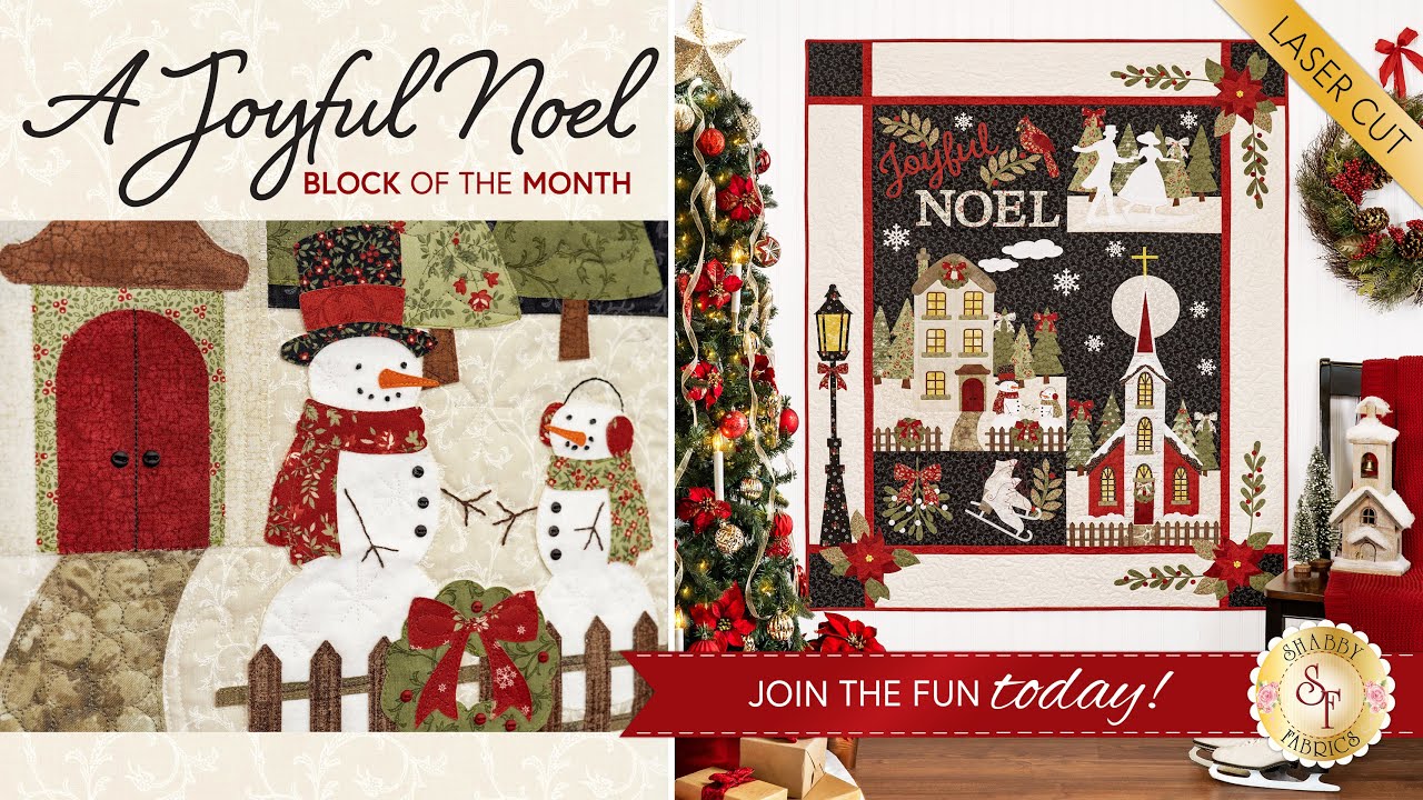 A Joyful Noel BOM | Shabby Fabrics A Joyful Noel BOM | Shabby Fabrics