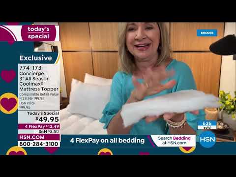 HSN | Not Just White Sale  - Concierge Collection 04.25.2022 - 07 AM