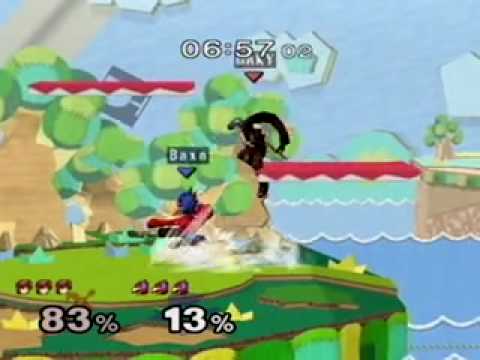 Makenshi (marth) vs Baxon (falco) 3 WQF - TSL4 7-9/8/09