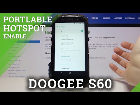 How to Enable Portable Hotspot in DOOGEE S60 – Turn On Portable Hotspot