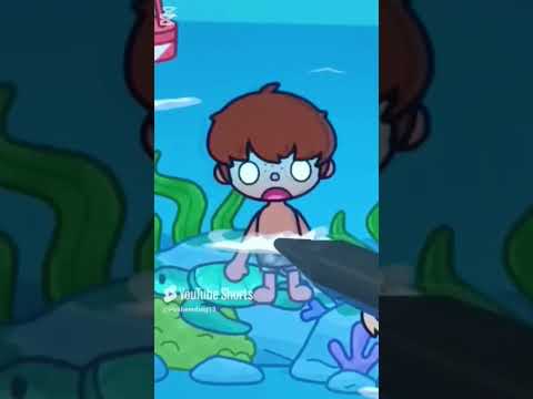 Zła syrena i magiczna muszla🐚 #tocaboca #historyjka #aestheic #trailer