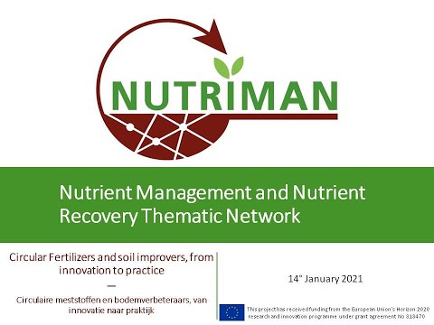 , title : 'Circular Fertilizers and soil improvers, from innovation to practice. NUTRIMAN WEBINAR 2021-1-14'