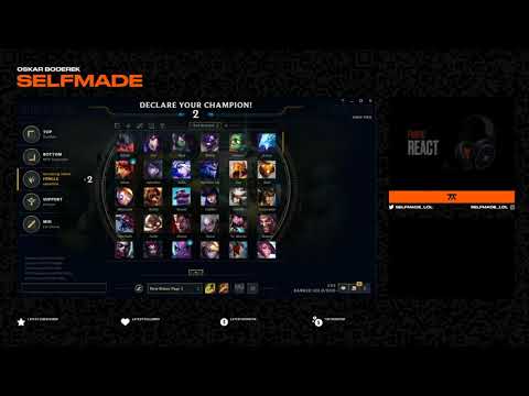 Selfmade 'LEAKS' Canyon's Picks For MSI..I talked to him he want to win