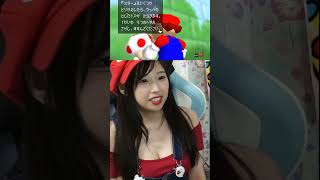 【マリオ64】28年越しにキノピオにボイスがついた #切り抜き動画 #マリオ64 #コスプレ #キノピオ #声真似