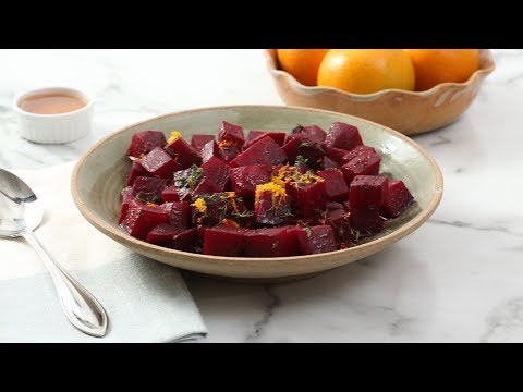 Roasted Beets with Orange and Thyme - Martha Stewart