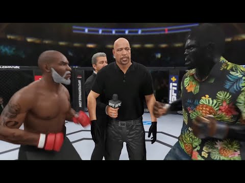 UFC 4 - Old Mike Tyson vs. Night Hulk - Crazy UFC 👊🤪