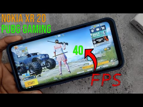 Nokia XR20 PUBG test | Gaming review | Battery Drain Test | PUBG gameplay