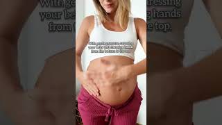 3 TIPS how to massage your belly during pregnancy�