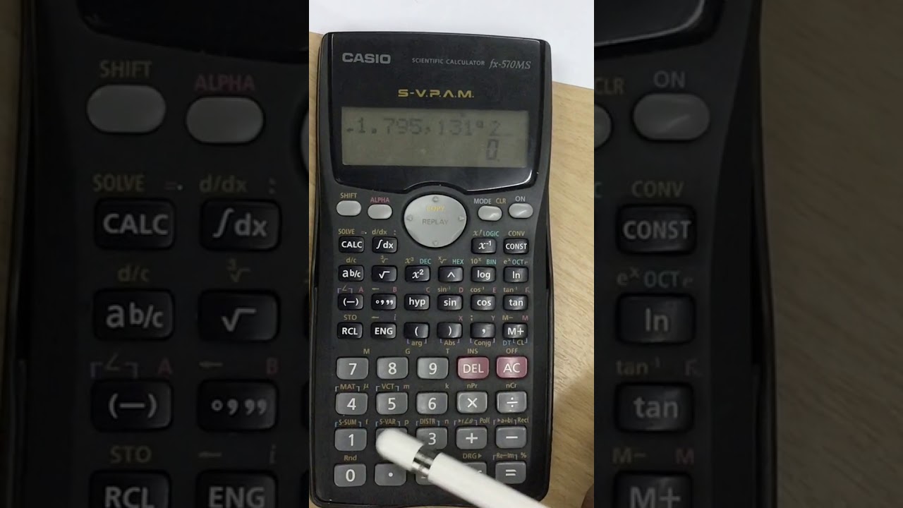 Calculate latitude and departure using calculator