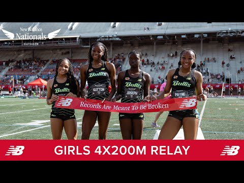 Girls 4x200m Relay - New Balance Nationals Outdoor 2025