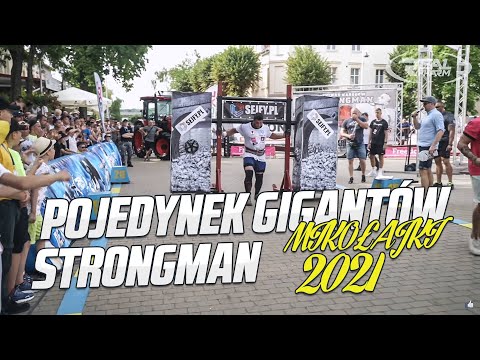 Pojedynek Gigantów STRONGMAN - Mikołajki 2021