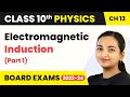 Class 10 Physics Chapter 13 Electromagnetic Induction Part 1