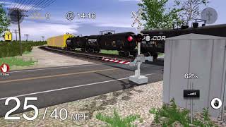 Trainz Simulator 3 BNSF Leads Freight Train In Midwestern Branch