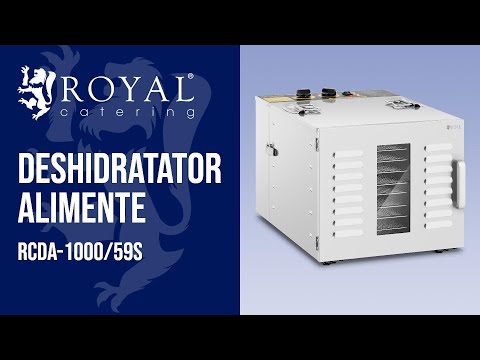 video - Deshidratator Alimente - 1000 W - 10 rafturi
