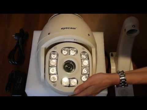 Camera IP Speed Dome PTZ Eyecam EC-1302 - www.1cctv.ro